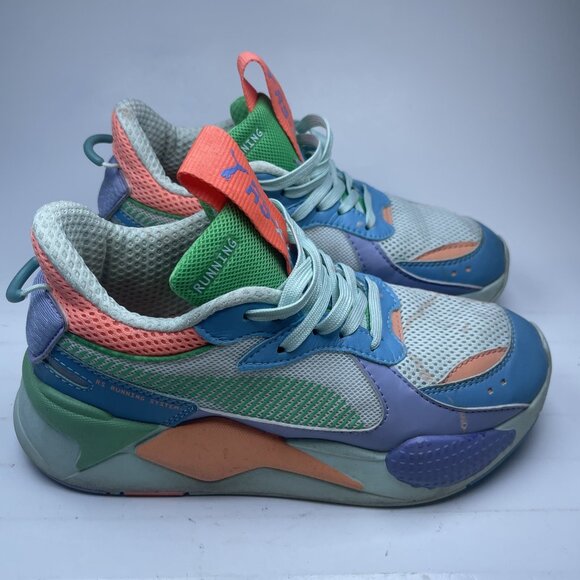 Puma Women's RS-X Toys Trophy 37075008 Multicolor Lace Up Shoes - Sz 7.5 US - Picture 1 of 16